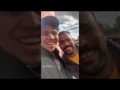 انا وخالد عليش بنصبح عليكم قبل الحلقة