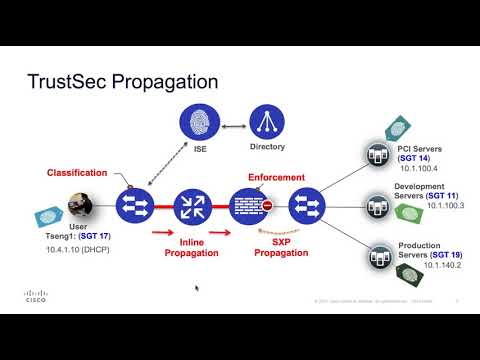 The Basics of TrustSec Propagation