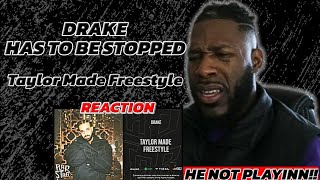 DRAKE WANT ALL THE SMOKE / Drake - Taylor Made Freestyle (Kendrick Diss) (Official Audio) [Reaction]