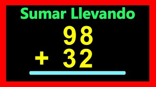 ✅👉Sumas con llevadas de 2 cifras
