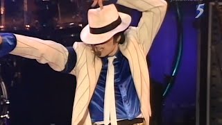 Video thumbnail of "Michael Jackson - Smooth Criminal (Live HIStory Tour In Copenhagen) (Remastered)"