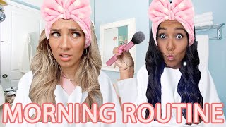 COPYING my SISTER'S MORNING ROUTINE!!!!!!!!