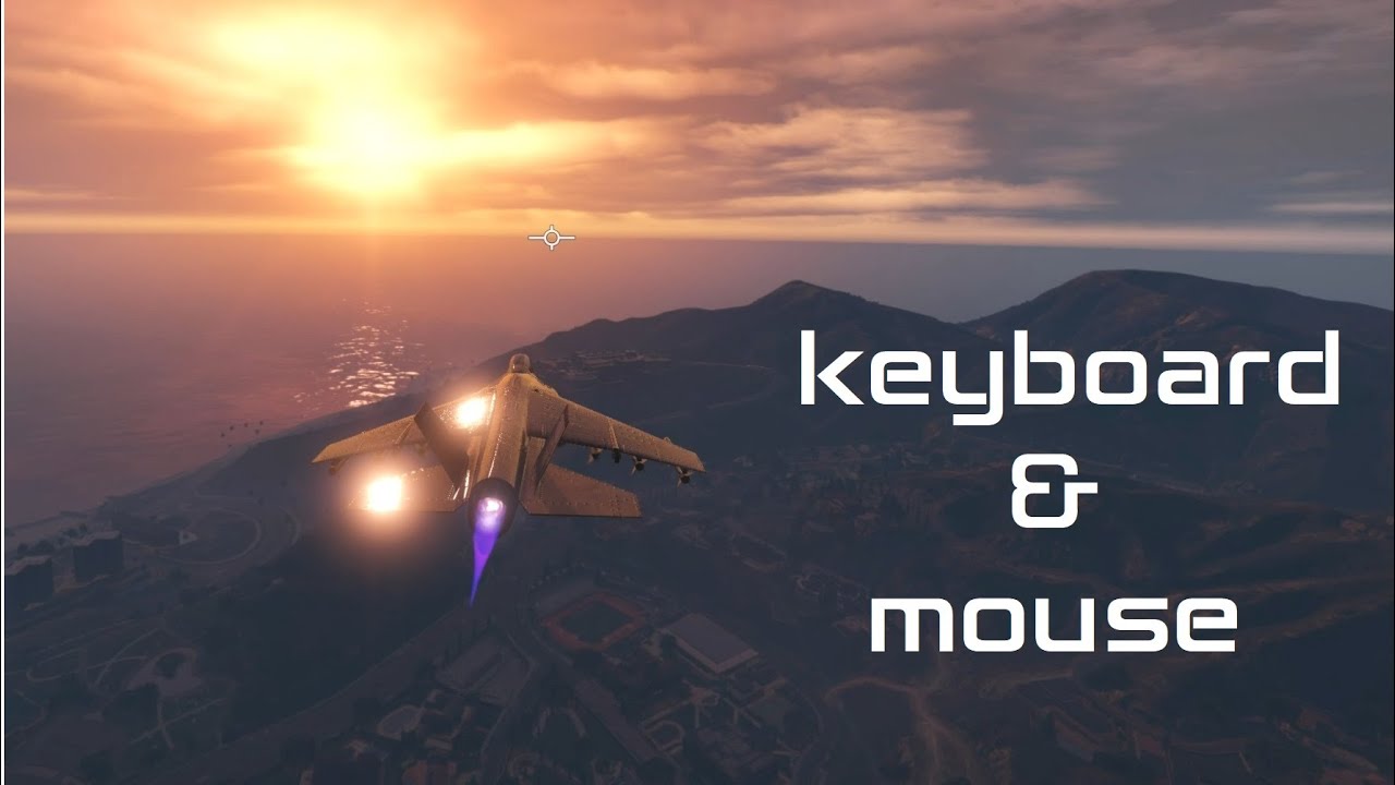 fly a plane in gta 5 pc keyboard