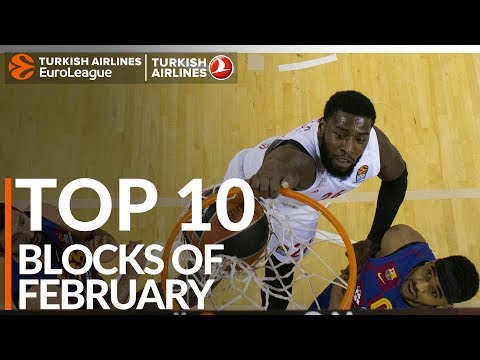 Turkish Airlines EuroLeague, Top 10 Blocks of February!