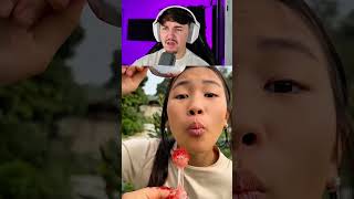 Pirulito com FORMIGA e PIMENTA 🌶️ 😲