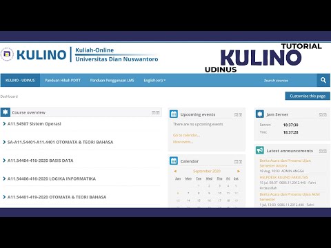 Cara Menggunakan KULINO untuk mahasiswa