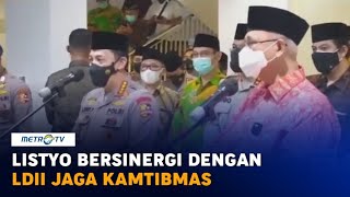 Kapolri Listyo Bersinergi dengan LDII Jaga Kamtibmas