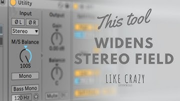 HOW TO WIDEN STEREO FIELD LIKE A PRO