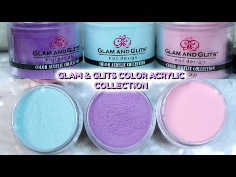 & GLITS COLOR ACRYLIC COLLECTION!! - YouTube