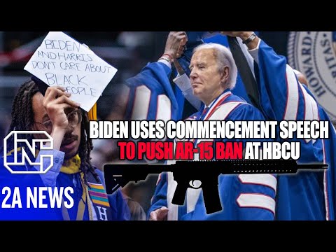 Biden Declares We Will Ban AR-15s During Historical Black College Graduation Speech