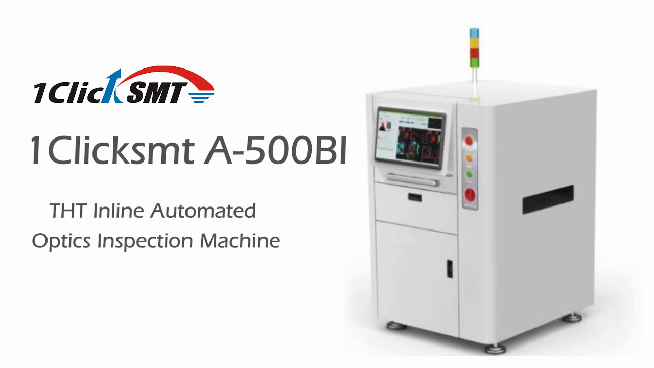 THT Inline Automated Optics Inspection Machine A 500BI YouTube