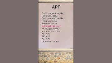 Thumbnail of APT | ROSÉ, Bruno Mars