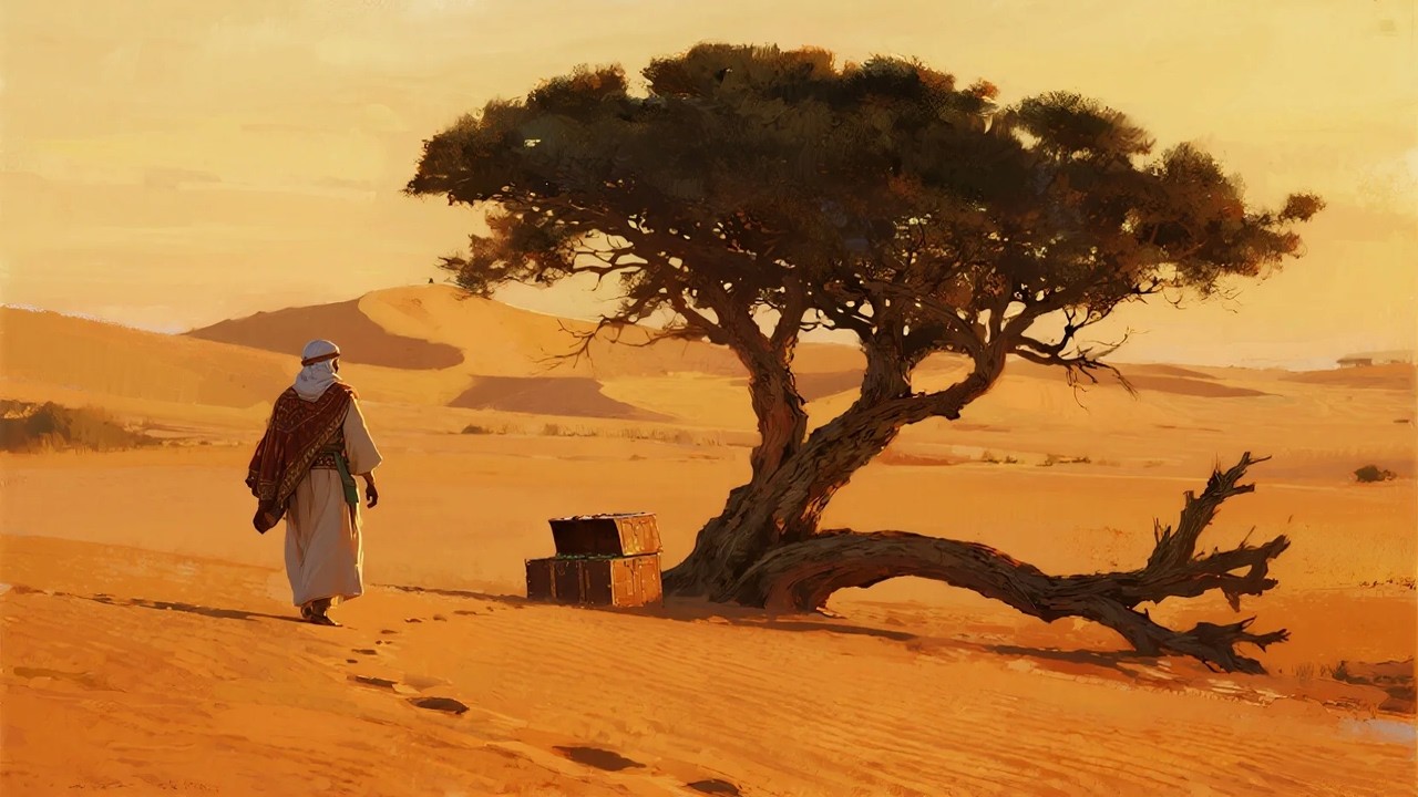 قصة التاجر الذي فقد ثروته وأغرقته الديون، فاكتشف سرًا جعله أغنى رجل في القرية