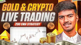 Live Trading - Crypto , Gold and US OIL with Trump | 18 May 2026 | Crypto Trading Live