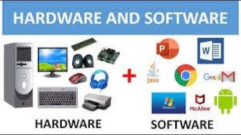 Hardware and Software in urdu | difference between hardware and software | hardware VS software
