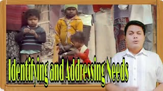 Famous Identifying and Addressing Needs | PFA MODULE 3 Profile