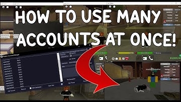 How To Use/Exploit on Multiple Roblox Accounts On 1 Computer At Same Time ( Roblox Account Manager )
