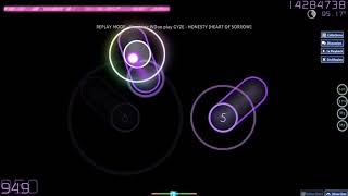 osu!: GYZE - HONESTY [HEART OF SORROW] 5.36* FC 91.93%