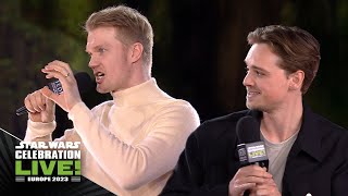 Joonas Suotamo And Dean-Charles Chapman From The Acolyte Star Wars Celebration Live 2023