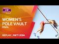 Womens Pole Vault Final Replay | U18 Championships Rieti 2026