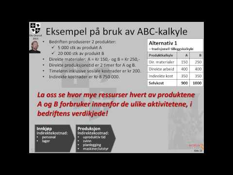 Video: Kosten er Arbeidskostnader. Produksjonskostnad - kostnader