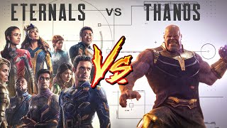 Thanos VS The Eternals  Who Will Win? | MCU | Battle Arena