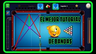 EL MEJOR VÍDEO PARA APRENDER Y MEJORAR LAS BANDAS EN 8 BALL POOL || MÉTODO DE LA ELE (L)