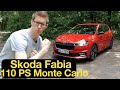 2022 Skoda Fabia Monte Carlo 1,0 TSI: Sportskanone oder doch nur Spoilerpaket? [4K] - Autophorie