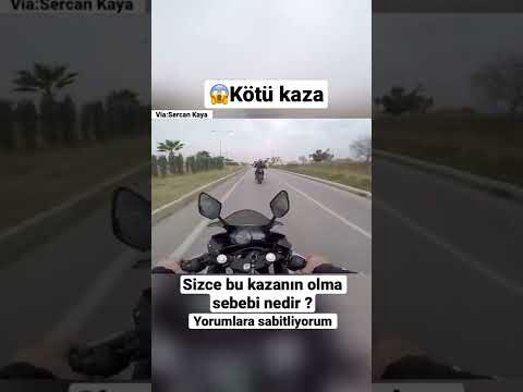 R25 kötü kaza 💥 #shorts #motorcycle #crash