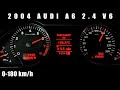 2004 Audi A6 C6 2.4 177 KM Przyspieszenie / Acceleration