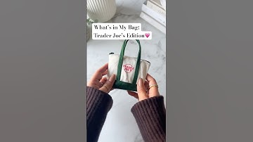 Wait until the end👀🥹😍 #whatsinmybag #traderjoes #minibags #bagcharm #asmrpacking #minimakeup