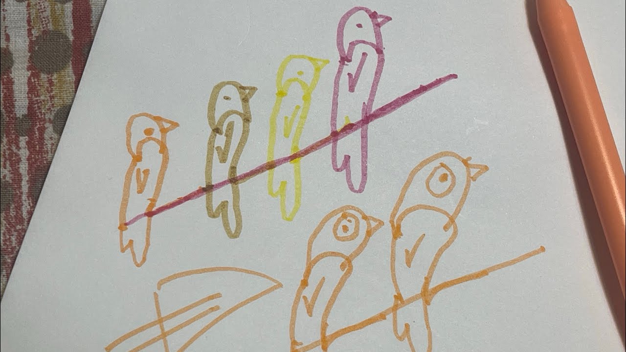 bird-drawing-from-2-asmr-writing-asmr-sadaf-asmr-youtube
