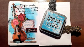 Art journal page • Desire • Stamperia