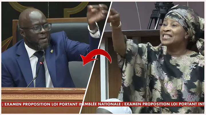 Assemblée nationale, ça chauffe entre Aissata Tall Sall et El Malick Ndiaye