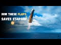 How 4 Giant Flaps Control a 120 Ton Falling Rocket #spacex #starship #starshipflight11 #elonmusk