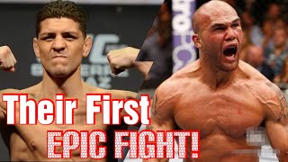 Nick Diaz vs Robbie Lawler 1 - UFC 47 | HD Full Fight Highlights 2021 | Their First Epic Fight!