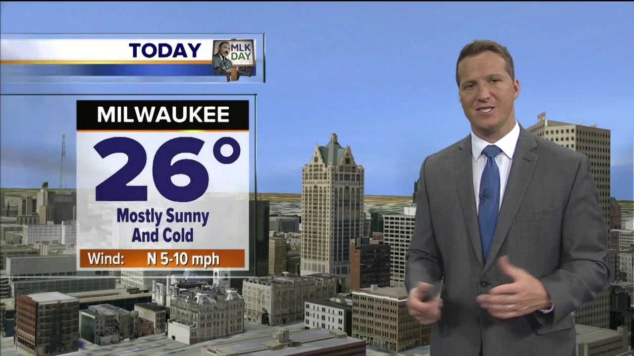 Mostly sunny and cold Monday - YouTube