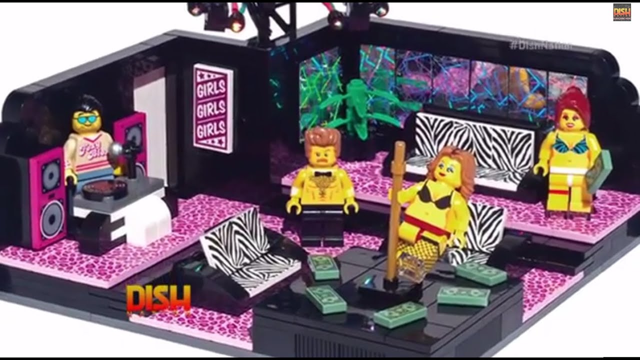 LEGO Town Gets A Strip Club! 