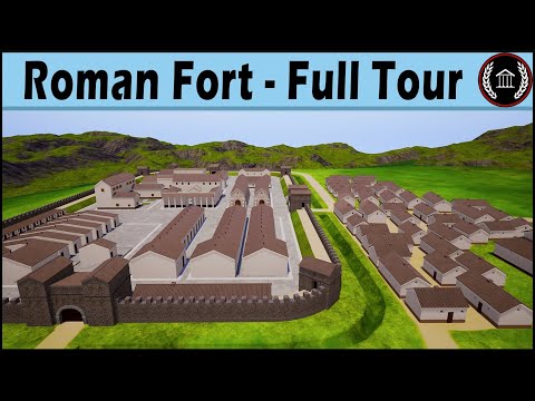 Come visit a Roman fort in Britain! - Fort Vindolanda