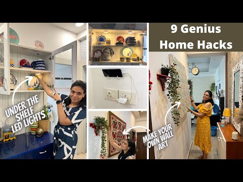 9 New & GENIUS Home Hacks that  changed my LIFE | Organizopedia