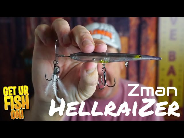 TOPWATER BLADED BASS FISHING LURE REVIEW: ZMan HellRaiZer 