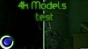 [C4D/FNAF/TEST] 4k Models test