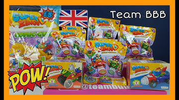 SUPERZINGS SERIES 4! PART 2 Comic Guide starter pack Mega jet Blaster Jet Rivals of K