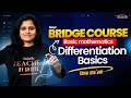 Differentiation Basics Maths Class 11 | Bridge Course | EAPCET JEE 2027 | Vedantu Telugu