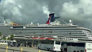 Our first CRUISE! Carnival Breeze embarkation day & our stateroom