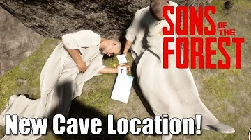 Sons Of The Forest Tips - New Cave Location for Patch 02