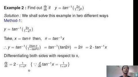 Differentiation |  In Gujarati | Lecture-5 | Diff of Inverse Trigonometric Functions | Pratik Shah