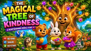 Datos The Magical Tree of Kindness 🌳✨ | Heartwarming Moral Story for Kids | Kids Stories🐻🐰🐿️ bobo stories  Guía