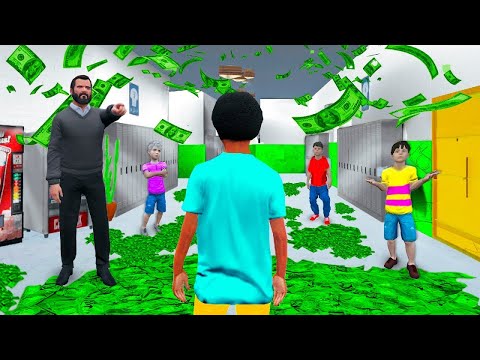 ENTRÉ A LA ESCUELA DE LOS BILLONARIOS EN GTA 5