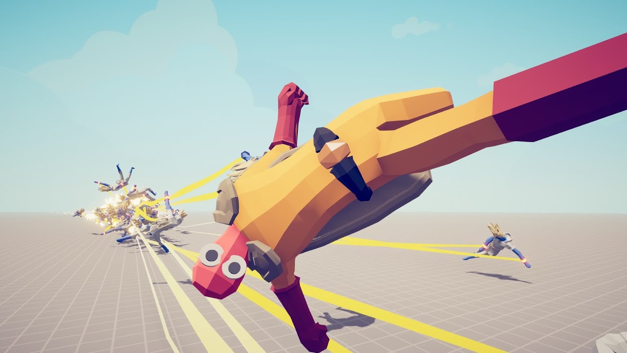 1000 SUPER PEASANT vs NEW ONE PUNCH MAN Totally Accurate Battle Simulator TABS